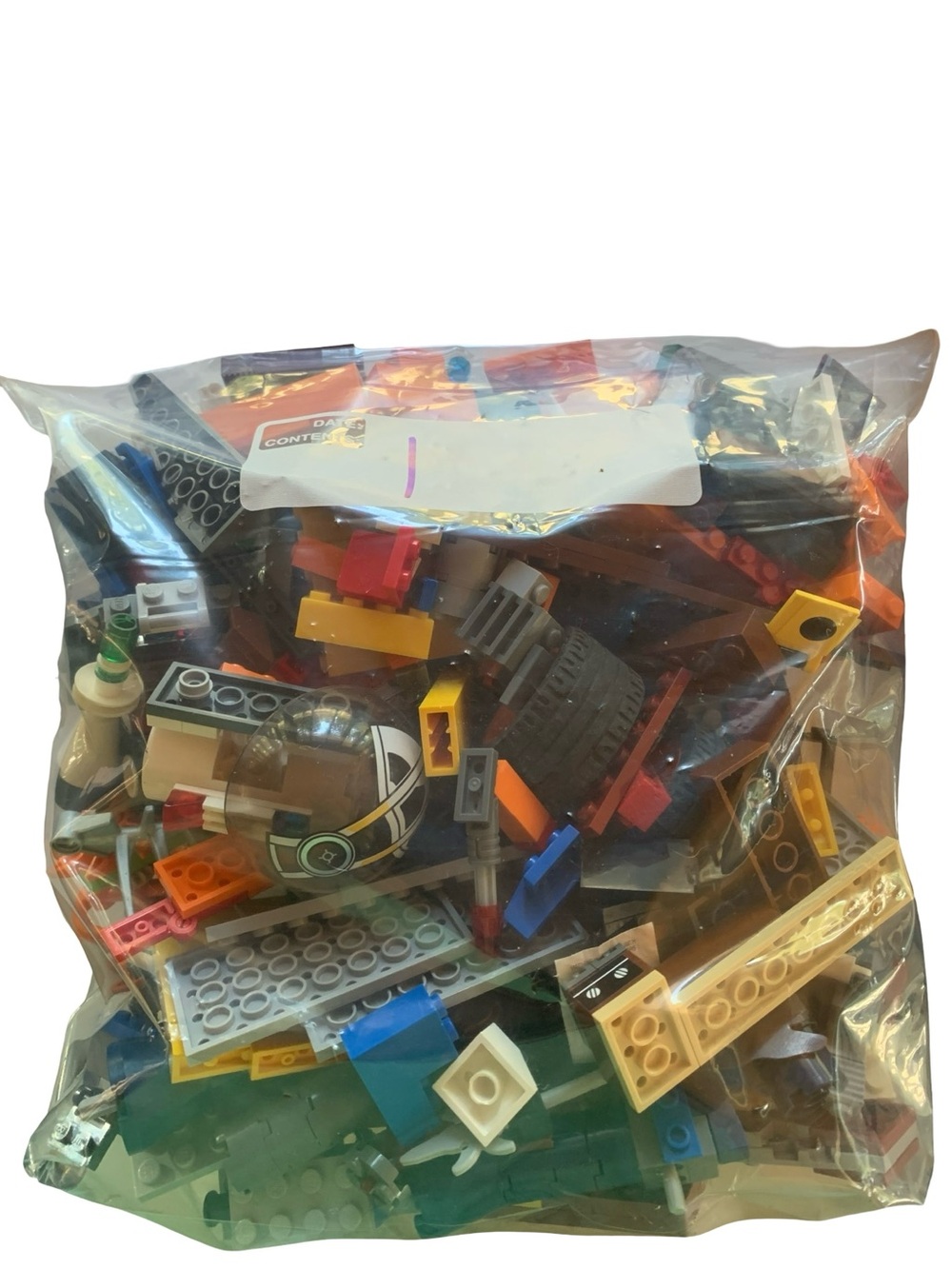 LEGO Mixed Lot of Partial Builds Parts Pieces Lot Of 4 Gallon Storage Bags - Picture 2 of 8
